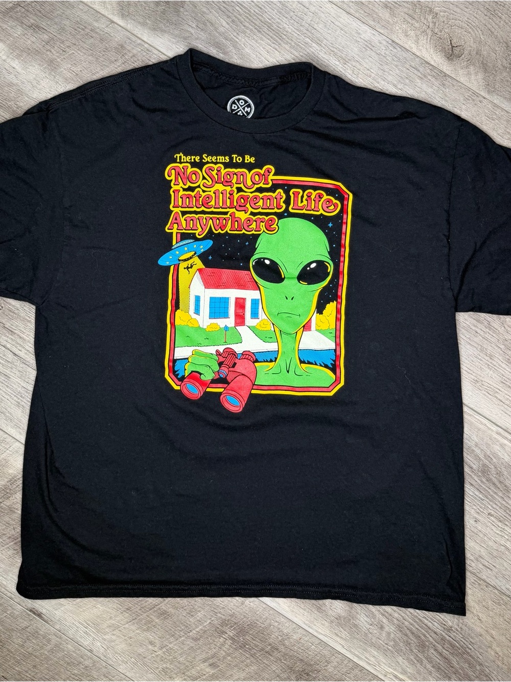 Alien Graphic Tee - No Sign of Intelligent Life Anywhere